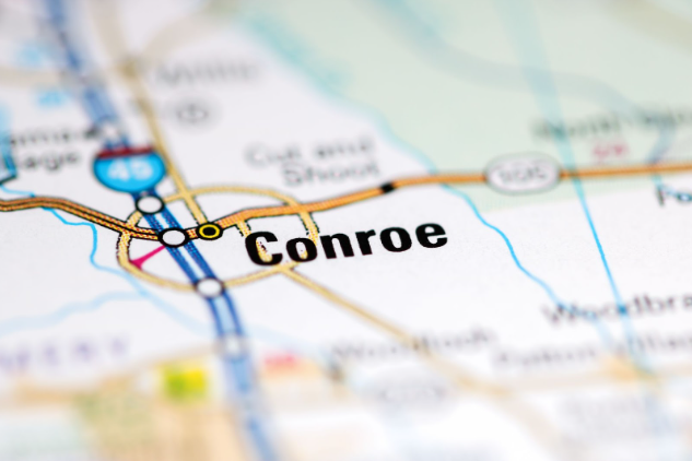 Conroe Map
